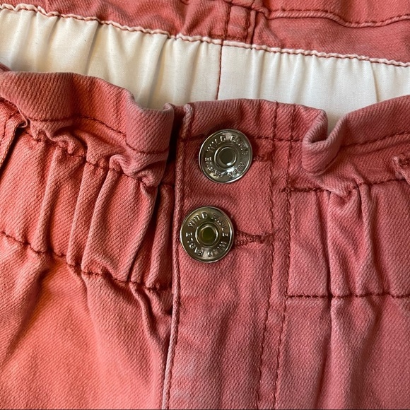 Wild Fable Pink Paper Bag‎ Short with Elastic High Waisted Size: M - Picture 6 of 8